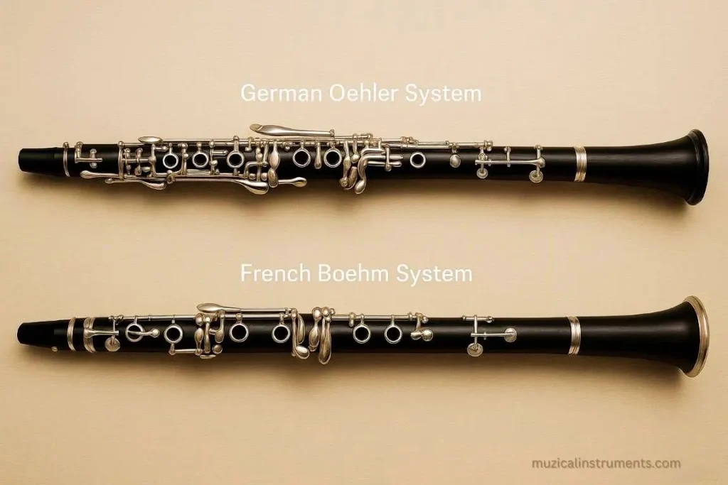 German vs French Clarinet