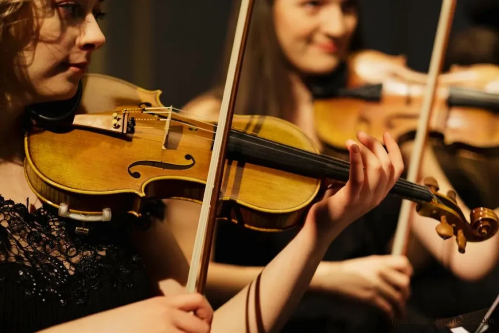Playing Violin