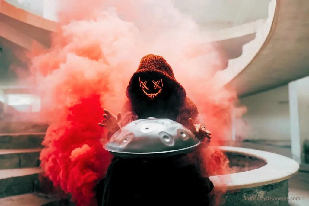 How you play a handpan