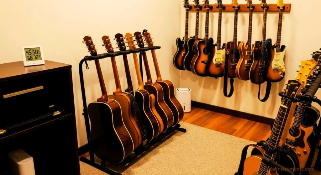 Right ways for Storing Guitars in Cold Climates