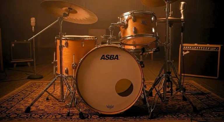 Vintage Asba Trundle 1965 Drum Kit