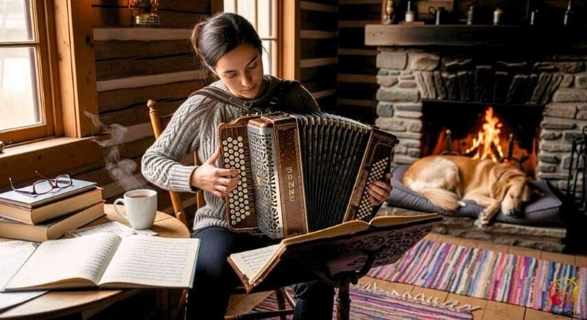 Playing a Button Accordion