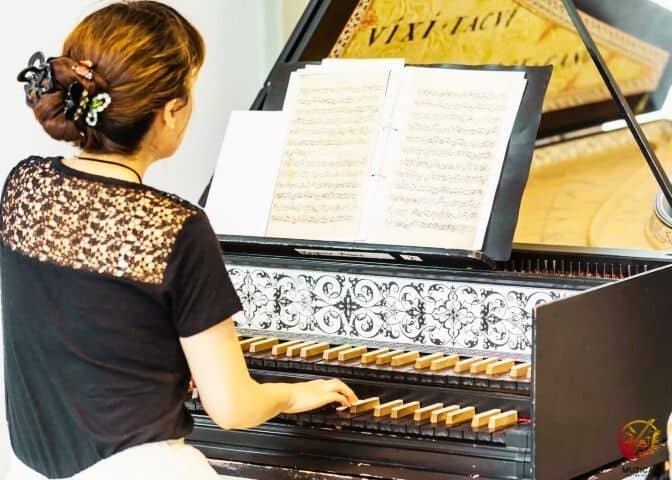 Playing Harpsichord