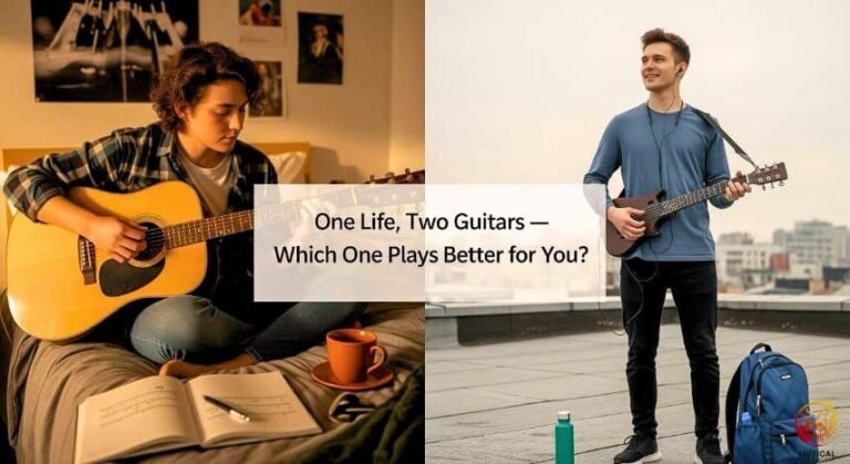 Regular Guitar vs Foldable Guitar Which One Truly Fits Your Lifestyle