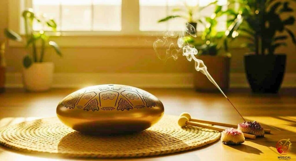 Steel Tongue Drum Sound Therapy can be used Without Musical Training