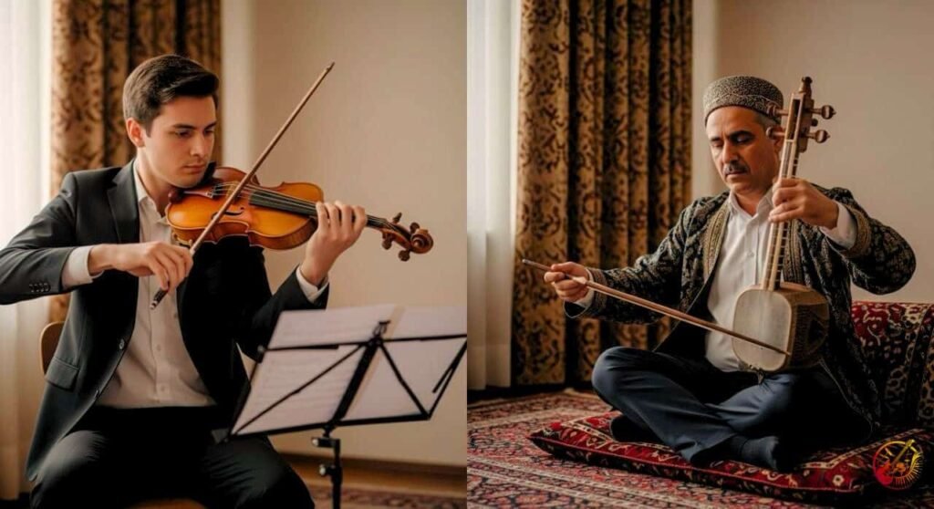 Violin vs Kamancheh