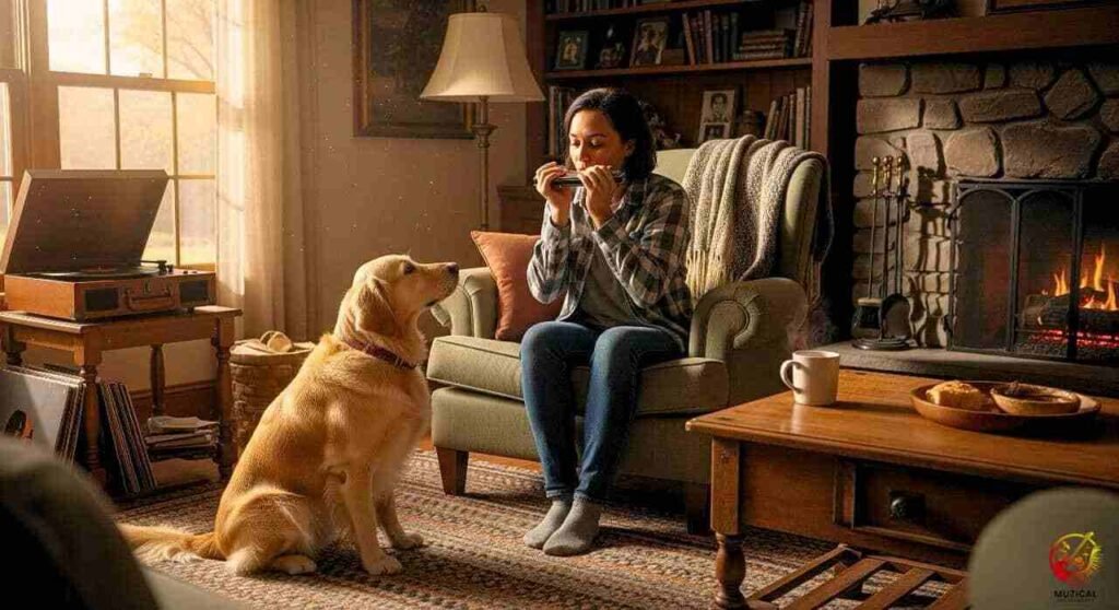 Dog May Like Harmonica