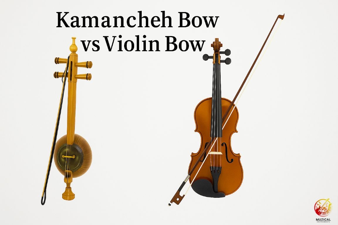 Kamancheh Bow vs Violin Bow: Design and Differences
