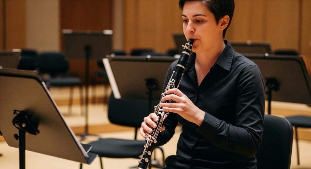 Playing Clarinet