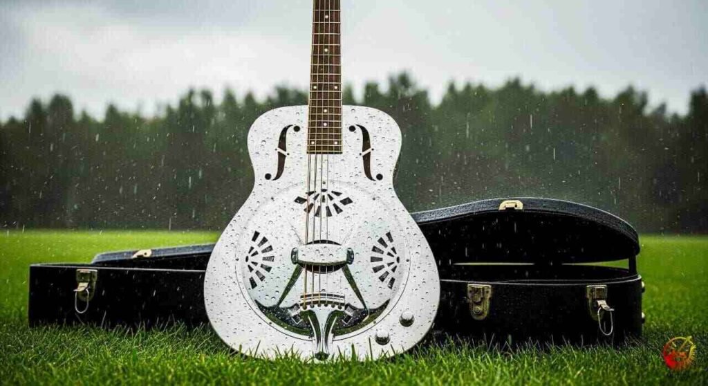 Resonator Guitar in Bad Weather