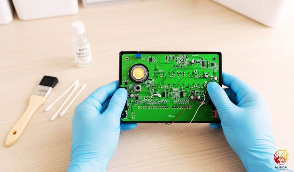 Electrical Contact Cleaner can be used for cleaning circuit board