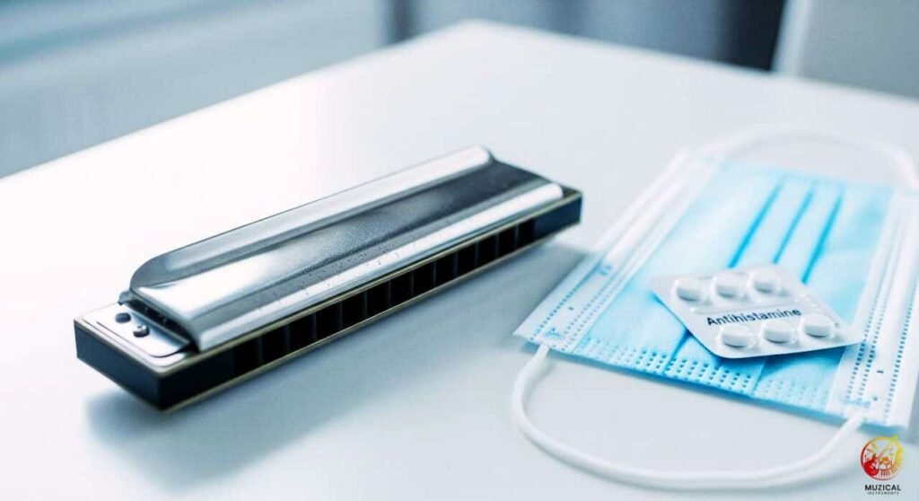 Does Harmonica Cause Allergy through metal parts?