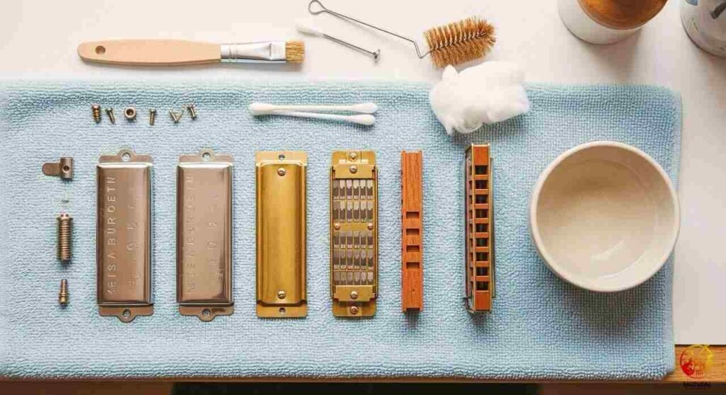Sterilizing a Used Harmonica