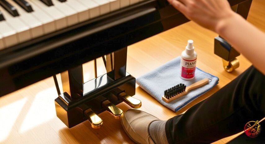 Cleaning and Maintaining Piano Pedals