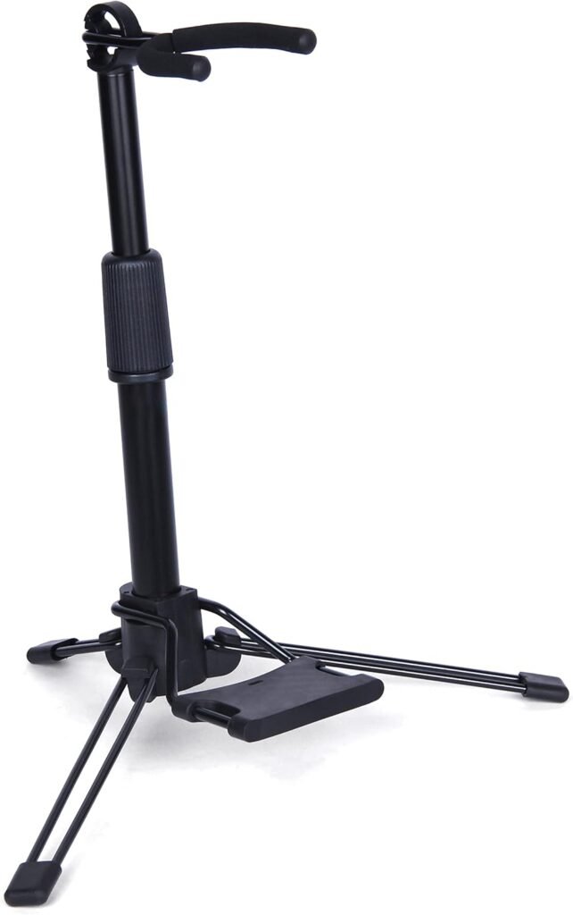 The affordable and lightweight GEEK Electron Wind Instrument stand.