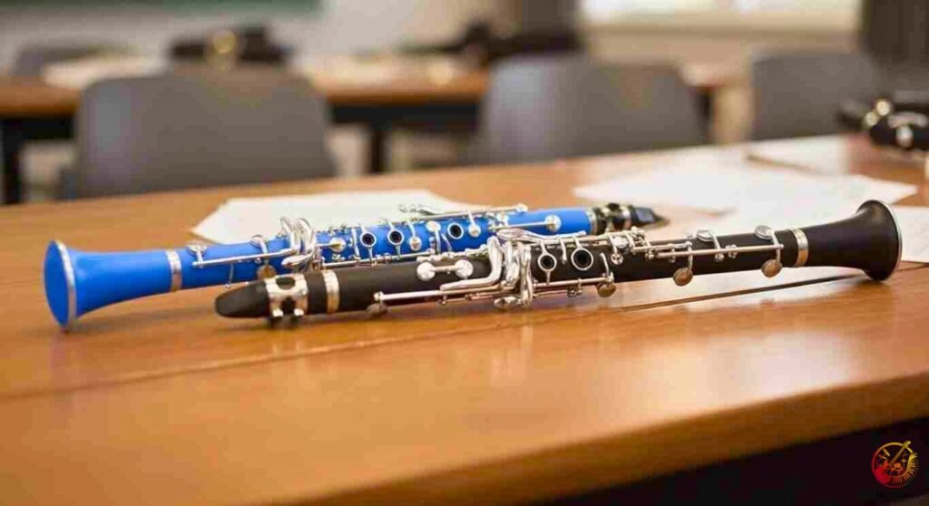 Plastic and Wooden Clarinets
