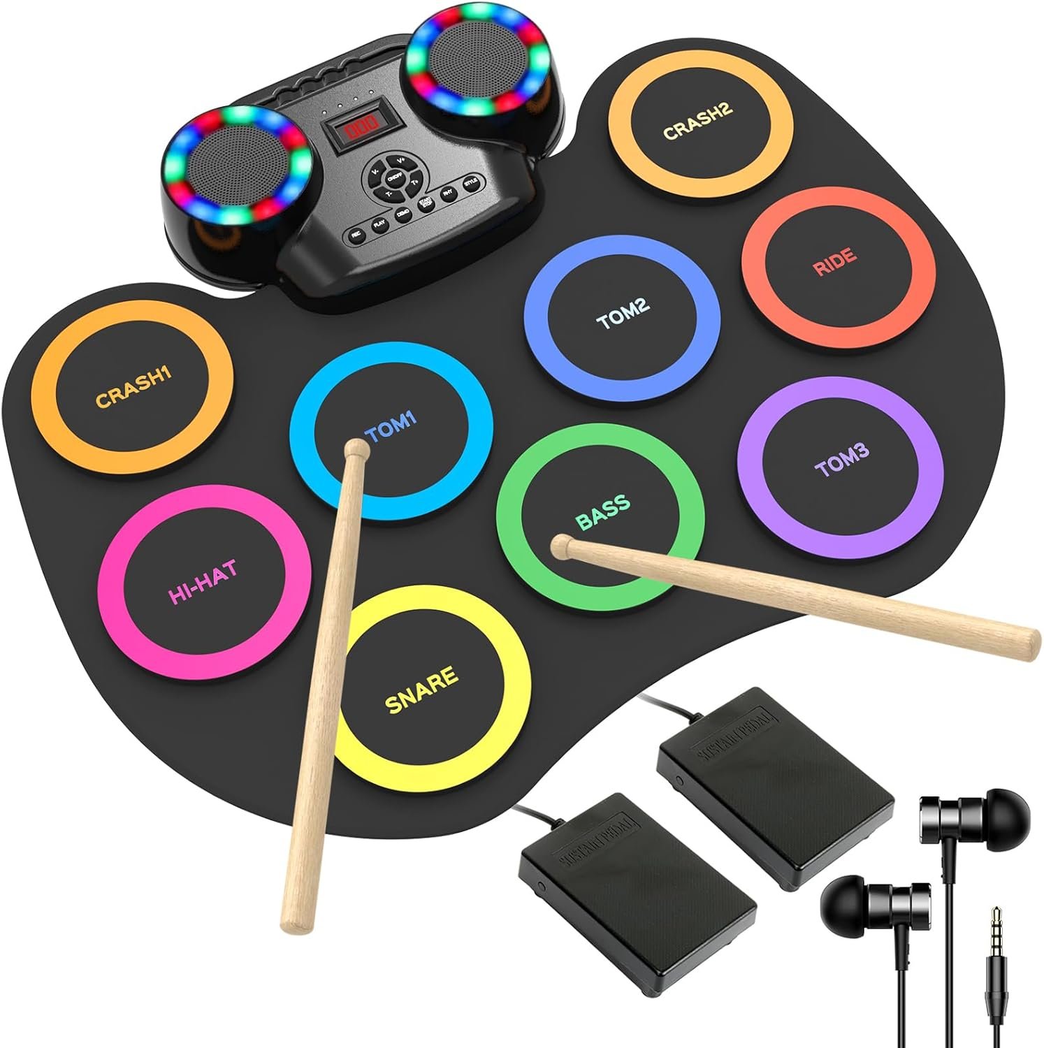 ROCKSOCKI Roll-Up Drum Kit