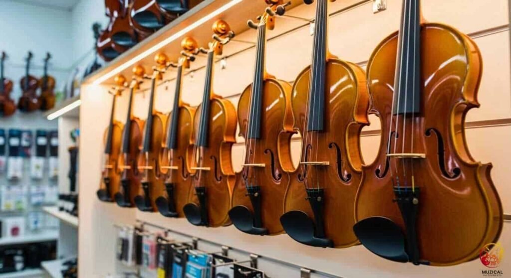Different Sizes Of Violins