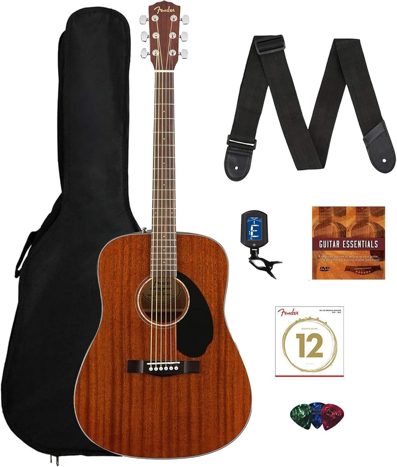 Fender CD-60S Acoustic Pack