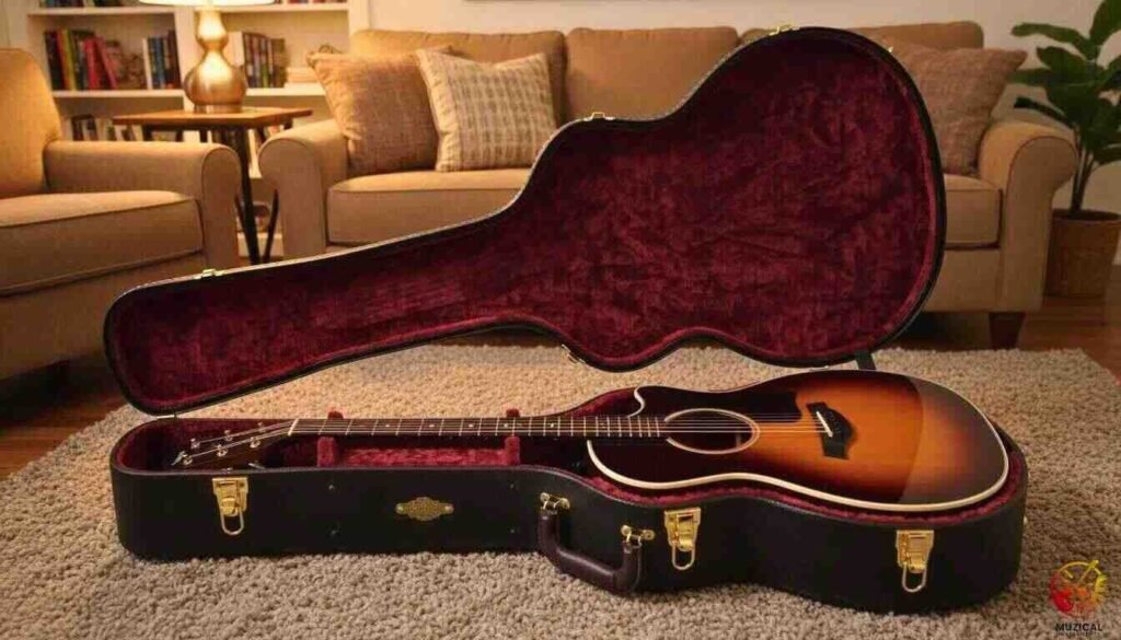 Storing Guitar In A Case