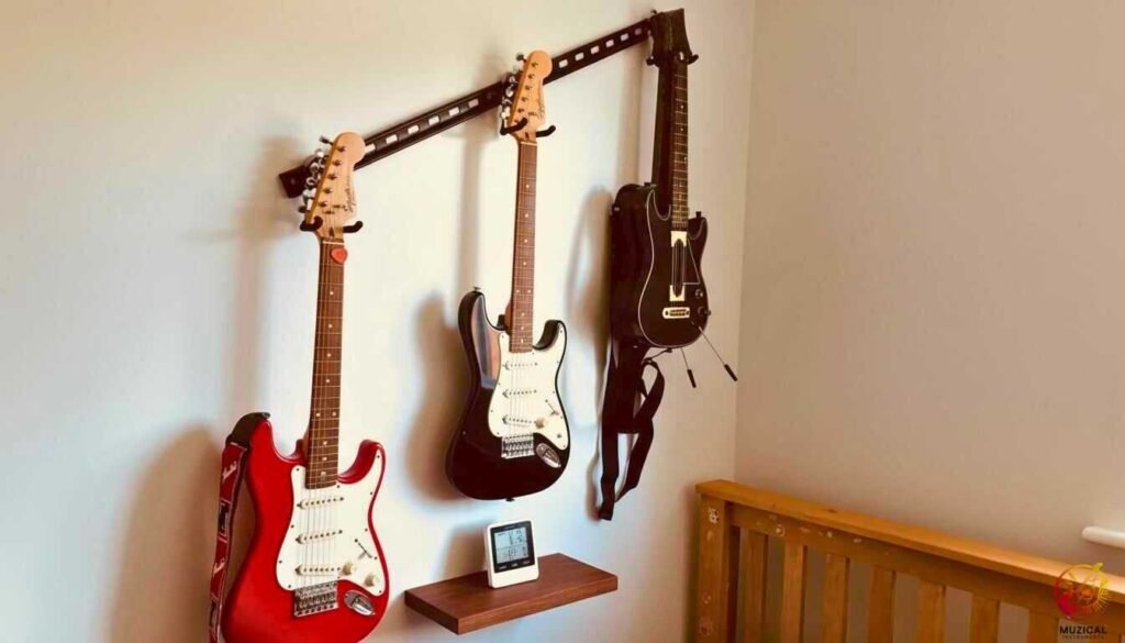 Storing Guitar On A Wall Hanger
