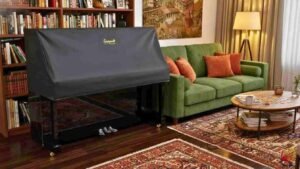 Full Drop vs Half Upright Piano Cover