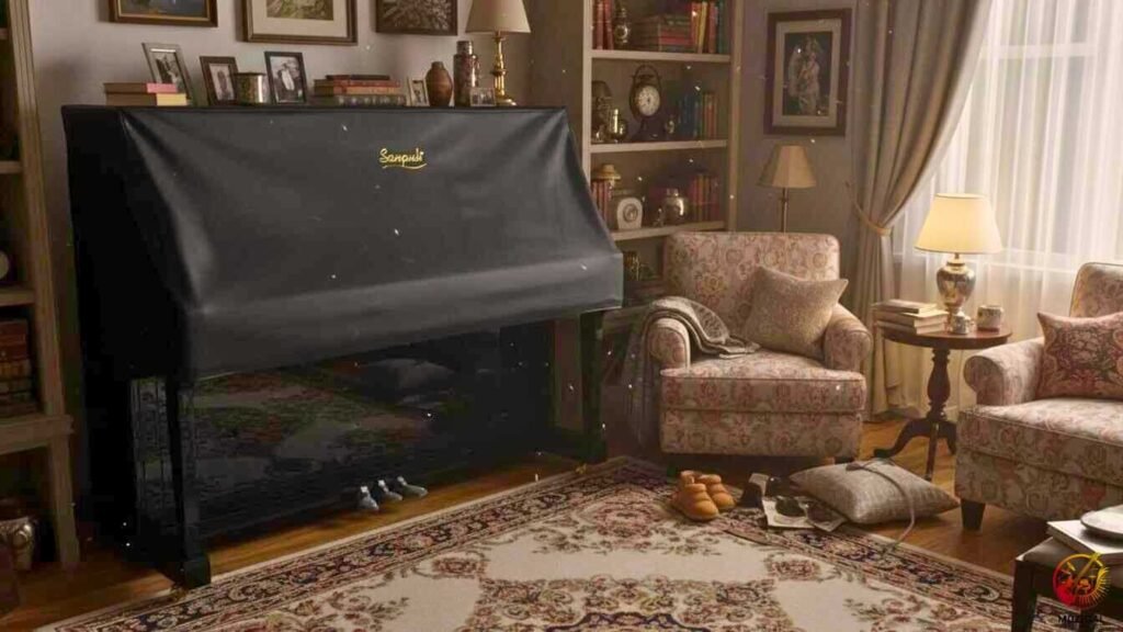 Half Upright Piano Cover