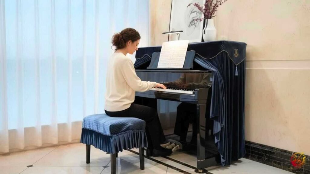 Playing a Covered Piano