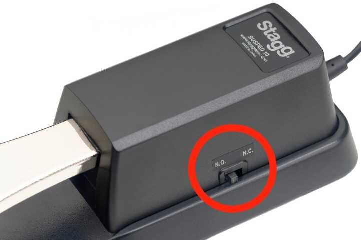 Sustain Pedal Polarity